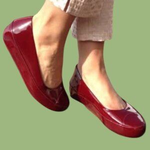 Fitflop Due Womens Platform  Ballet Flats Size 42/10usa